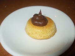 mini baba au chocolat