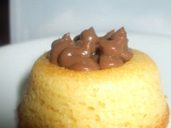 mini baba au chocolat