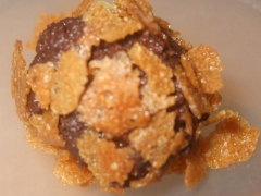 coeur d'un chocolat