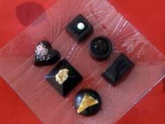 géométrie de chocolats
