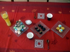 dégustations à l'heure du café