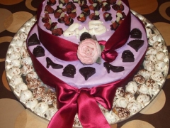 piece montée chocolats
